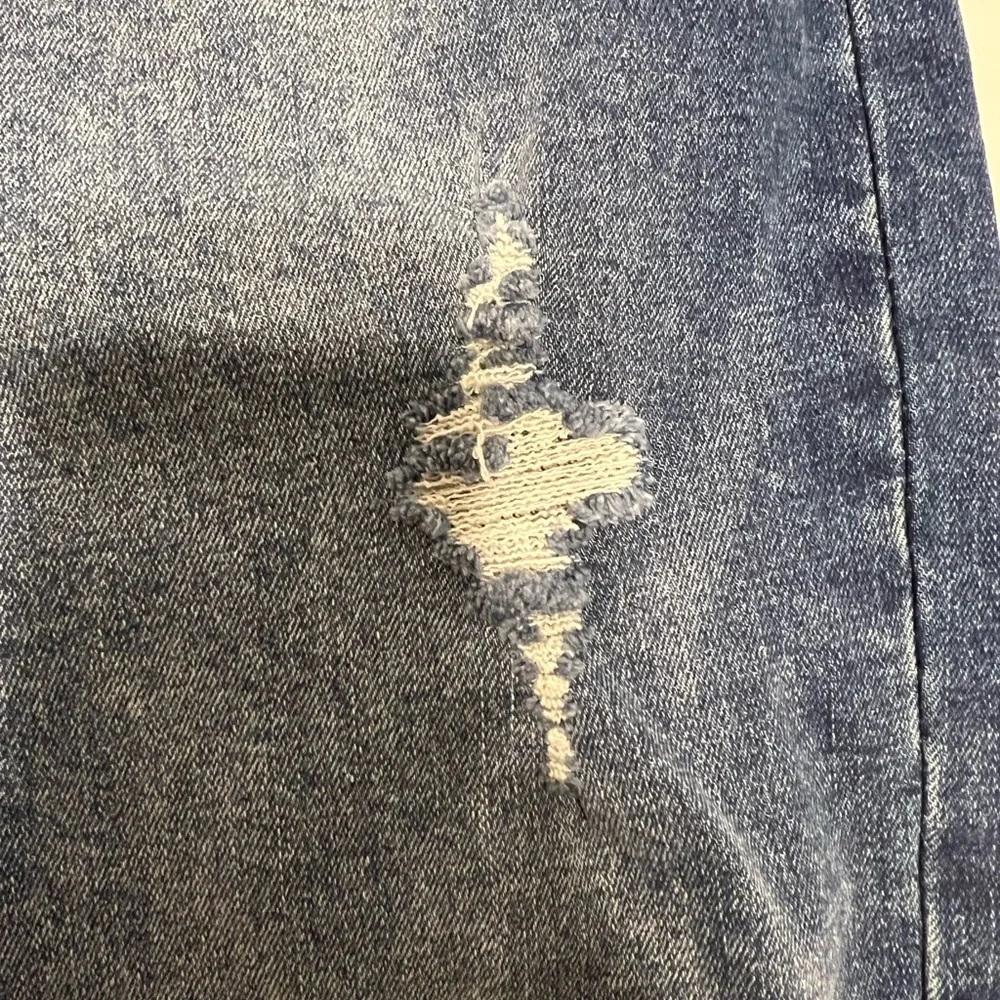 Aeropostale Distressed Dark Blue Denim Skinny Jeans sz 38 EUC